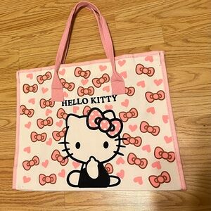 Hello Kitty Cream and Pink Kids Tote